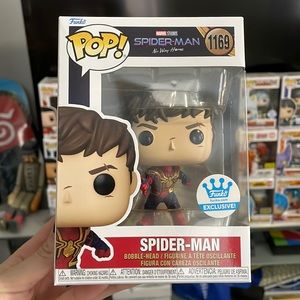 NIB FUNKO POP FUNKO EXCLUSIVE SPIDER-MAN #1169 SPIDERMAN NO WAY HOME
